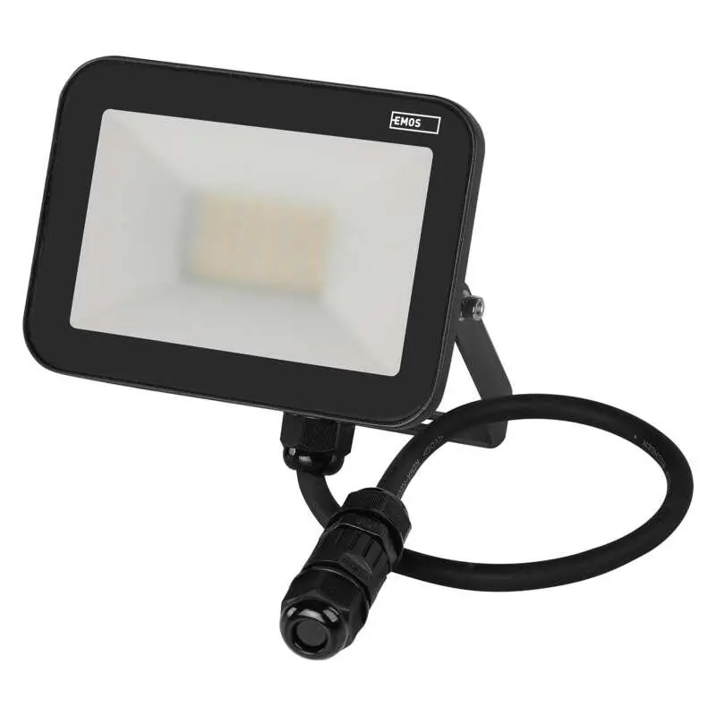 Jen Po Omezenou Doba LED reflektor EMOS INOVO 20W 2200 lm 4000K IP65 IK07 antracit