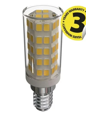 LED žárovka do digestoře Emos JC E14 4.5W (40W) 465 lm 4000K 840 čirá Omezená Nabídka