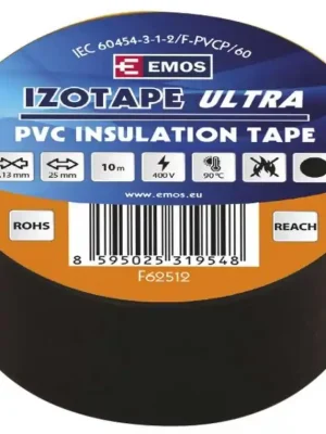 Sleva EMOS PÁSKA IZOL. 25X10 CERNA