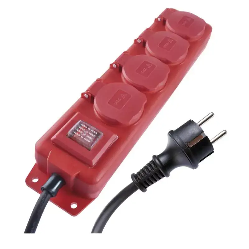 EMOS P14101 Prodlužovací přívod 4Z 10m 1,5mm GUMA IP44 Vrácení Zdarma