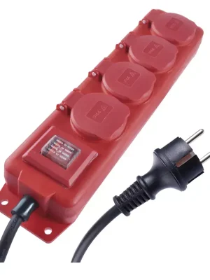 Časově Omezené EMOS P14131 Prodlužovací přívod 4Z 3m 1,5mm GUMA IP44