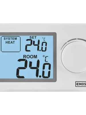 Pokojový termostat EMOS drátový, manuální od 5 °C do 35 °CP5604 Originální