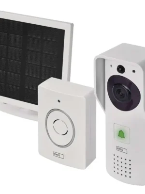 EMOS VIDEOZVONEK GO SMART IP-09D DC BATERIOVÝ SOLÁRNÍ NABÍJENÍ, H4030 Vysoce Kvalitní