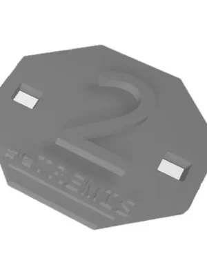 Must-Have TREMIS Štítek č.2 ( plast ) štítek označení č.2 *VS005