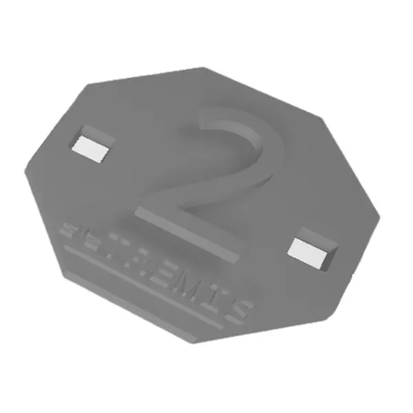 Must-Have TREMIS Štítek č.2 ( plast ) štítek označení č.2 *VS005