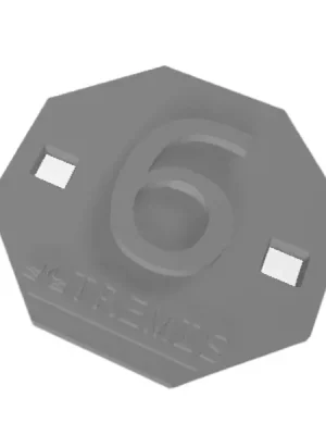 TREMIS Štítek č.6 ( plast ) štítek označení č.6 *VS025 Vrácení Zdarma