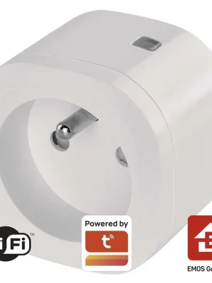 EMOS ZÁSUVKA GOSMART WIFI S ČASOVAČEM/WATTMETREM P5551 Koupit Online