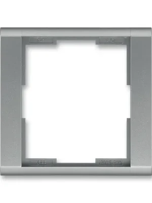 ABB 3901F-A00110 36, TIME Rámeček jednonásobný, ocelová Must-Have