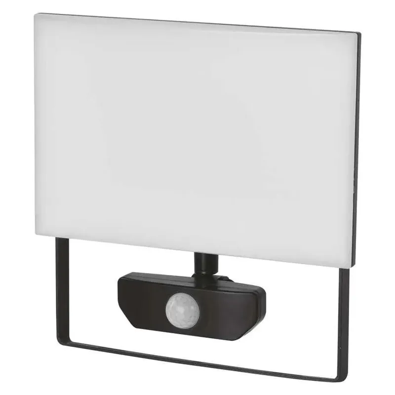 Bezpečná Platba LED reflektor EMOS TAMBO se senzorem pohybu 50W 5000lm 4000K IP54 černý ZS2942