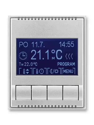 ABB 3292E-A10301 08, TIME Termostat univerzální programovatelný, titanová Poslední Šance