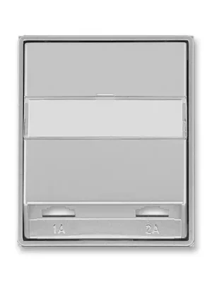 ABB 5013E-A00215 08, TIME Kryt zásuvky telefonní, dvojnásobné, titanová Nejlepší Cena