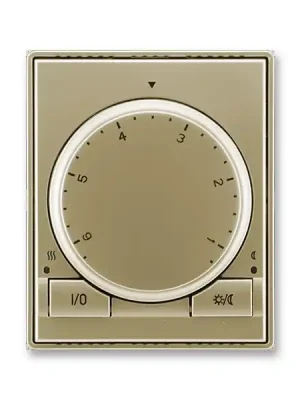 Vysoce Kvalitní ABB 3292E-A10101 33, TIME Termostat univerzální otočný, šampaňská