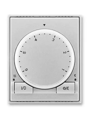 ABB 3292E-A10101 08, TIME Termostat univerzální otočný, titanová Expresní Doručení