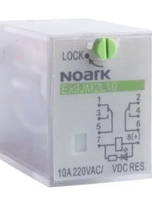 Noark 110293 Zásuvná relé Ex9JM2L10 36VDC, 2 přepínací kontakty Objednat Nyní