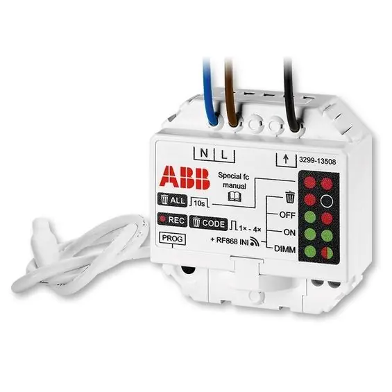 ABB RF 3299-13508 MODUL PŘIJÍMAČE RF STMÍVACÍ VESTAVNÝ 868 MHZ Odeslání Ihned