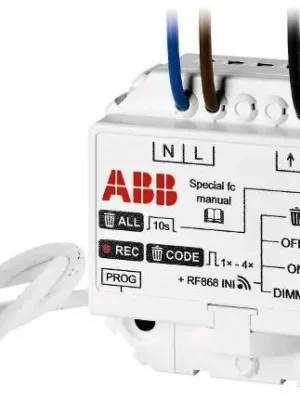 ABB RF 3299-13518 MODUL PŘIJÍMAČE RF STMÍVACÍ PRO LED ŽÁROVKY VESTAVNÝ Pouze Dnes