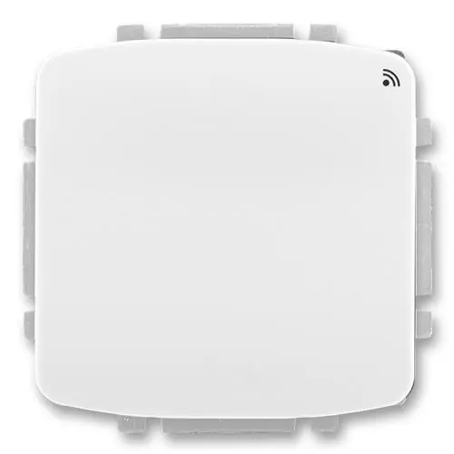 Horká Nabídka Spínač s krátkocestným ovladačem s přijímačem RF signálu 868 MHz ABB Tango 3299A-A23108 B bílá