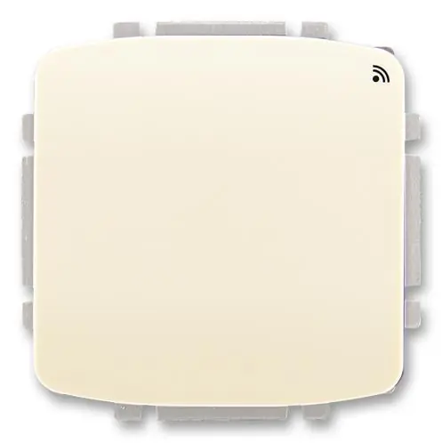Akční Cena Spínač s krátkocestným ovladačem s přijímačem RF signálu 868 MHz ABB Tango 3299A-A23108 C slonová kost