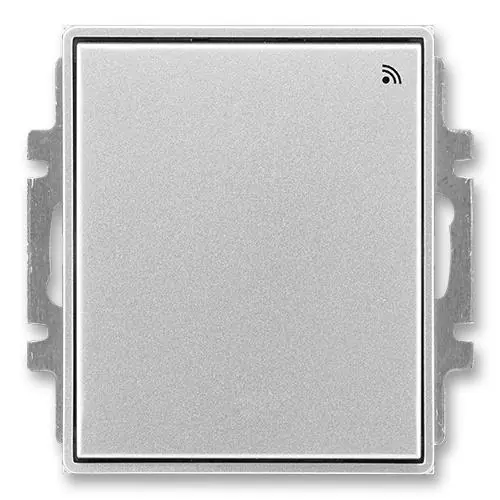 Víkendová Akce Spínač s krátkocestným ovladačem s přijímačem RF signálu 868 MHz ABB Time 3299E-A23108 08 titanová