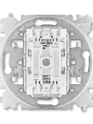 ABB 3559-A89345 Přístroj spínače žaluziového kolébkového, řazení č.1+1 s blokováním Finální Výprodej