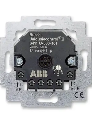 ABB 2CKA006410A0378 Přístroj spínače žaluziového elektro.typ 6411 U-101 ( 6410-0-0378 ) Zlevněný