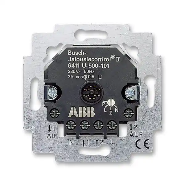 ABB 2CKA006410A0378 Přístroj spínače žaluziového elektro.typ 6411 U-101 ( 6410-0-0378 ) Zlevněný
