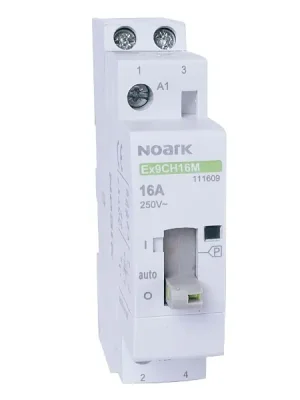 Noark 111630 Ex9CH20M 20 230V EU Stykač s ručním ovládáním 20A, 240VAC, 2 zap Sleva