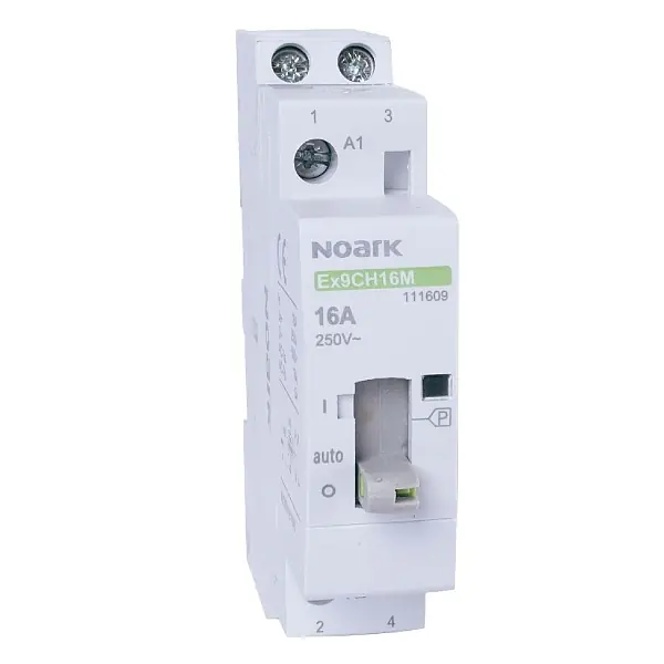 Noark 111630 Ex9CH20M 20 230V EU Stykač s ručním ovládáním 20A, 240VAC, 2 zap Sleva