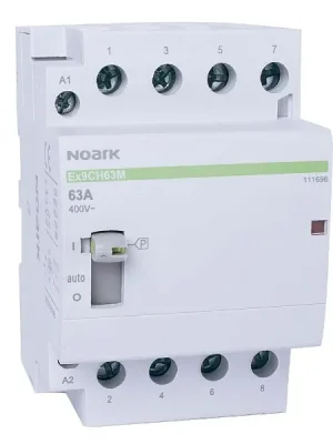 Noark 111678 Ex9CH40M 31 230V EU Stykač s ručním ovládáním 40A, 240VAC, 3 zap+1 vyp Nakupujte Hned