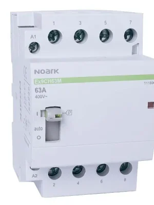 Noark 111698 Ex9CH63M 04 230V EU Stykač s ručním ovládáním 63A, 240VAC, 4 vyp Top Prodej