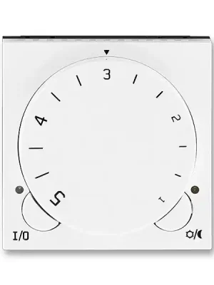 ABB 3292H-A10101 01, LEVIT Termostat univerzální otočný; bílá/ledová bílá Nejlepší Volba