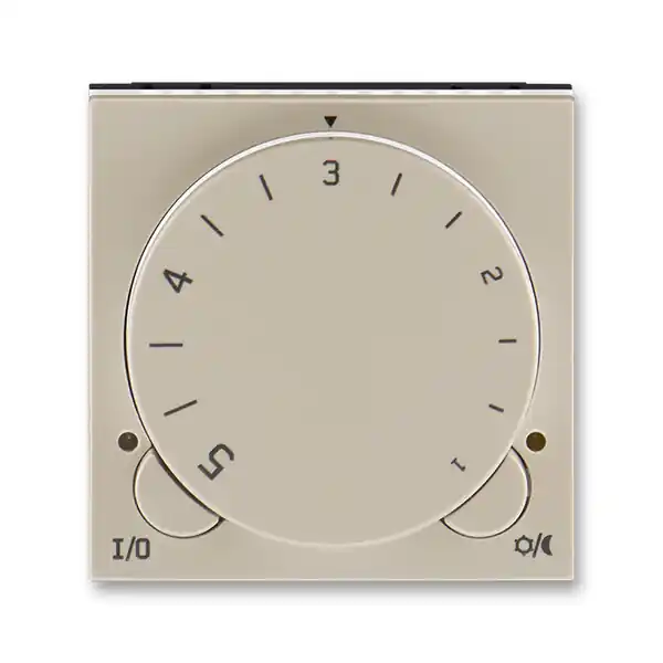 ABB 3292H-A10101 18, LEVIT Termostat univerzální otočný; macchiato/bílá Značkový