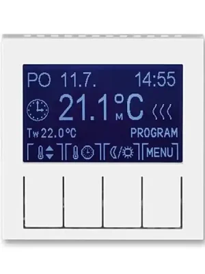 ABB 3292H-A10301 01, LEVIT Termostat univerzální programovatelný; bílá/ledová bílá Cenová Bomba