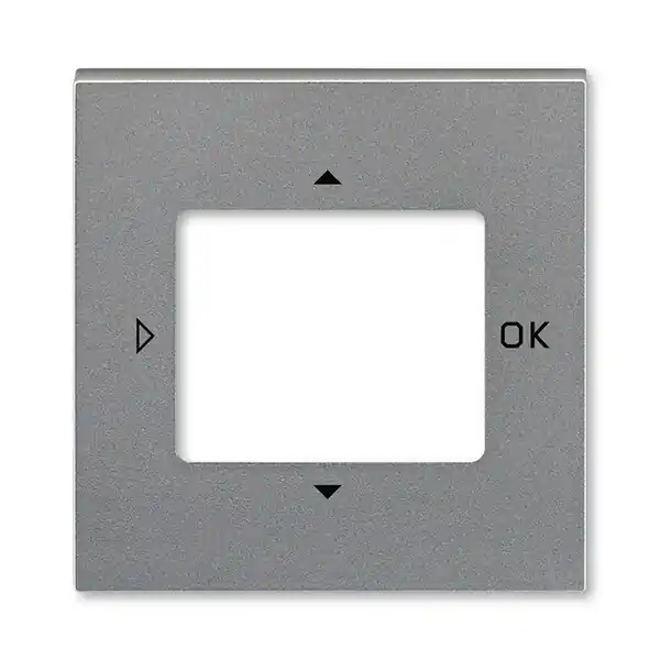 Výprodej ABB 3299H-A40100 69, LEVIT Kryt čas, nebo ovl,, sním,kv,vzduchu; ocelová