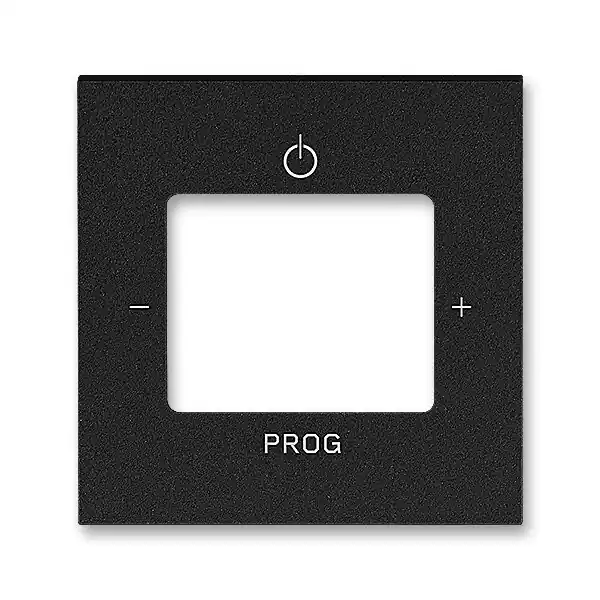 Nízká Cena ABB 3299H-A40200 63, LEVIT Kryt zesilovače s FM tun, nebo internet,rádia; onyx