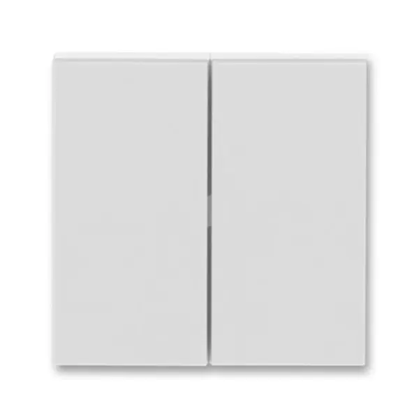 Must-Have ABB 3559H-A00652 16, LEVIT Kryt spínače kolébkového dělený; šedá/bílá