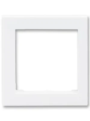 ABB 3901H-A00255 03, LEVIT Kryt rámečku s otvorem 55x55, krajní; bílá Akční Nabídka