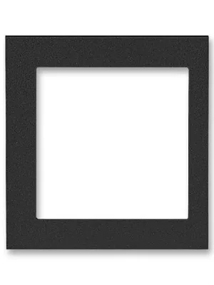 ABB 3901H-A00255 63, LEVIT Kryt rámečku s otvorem 55x55, krajní; onyx Bezpečná Platba