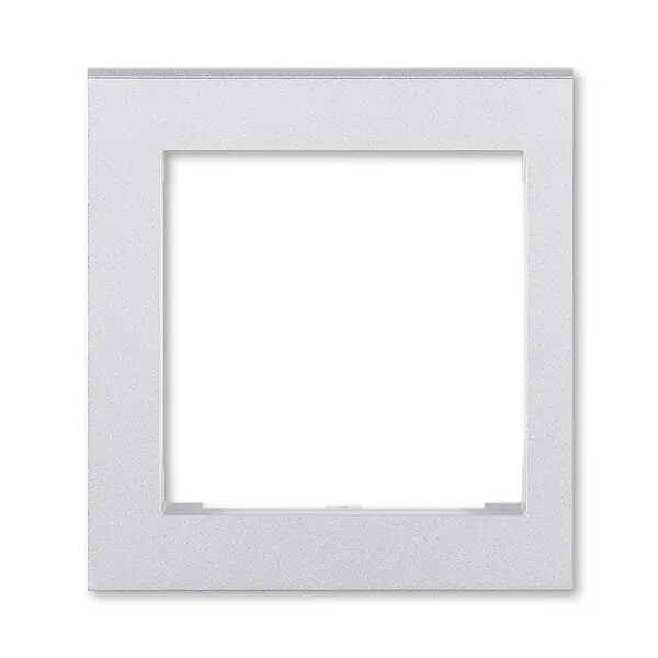 Aktuální ABB 3901H-A00255 70, LEVIT Kryt rámečku s otvorem 55x55, krajní; titanová