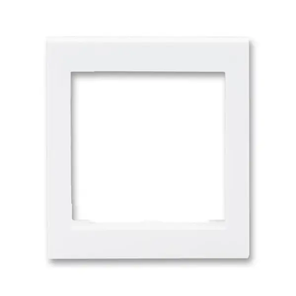 ABB 3901H-A00355 03, LEVIT Kryt rámečku s otvorem 55x55, střední; bílá Speciální Cena