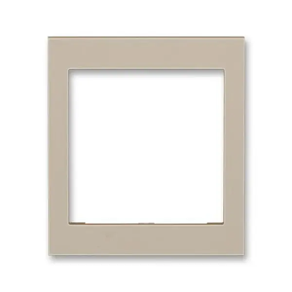 Bezpečná Platba ABB 3901H-A00355 18, LEVIT Kryt rámečku s otvorem 55x55, střední; macchiato
