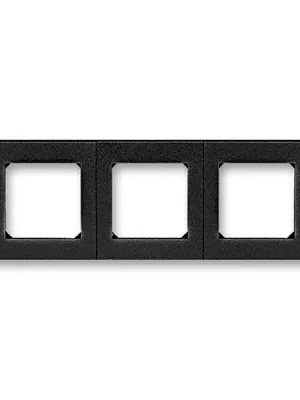 ABB 3901H-A05030 63, LEVIT Rámeček trojnásobný; onyx/kouřová černá Sleva
