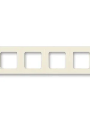 ABB 3901H-A05040 17, LEVIT Rámeček čtyřnásobný; sl,kost/bílá Oblíbený