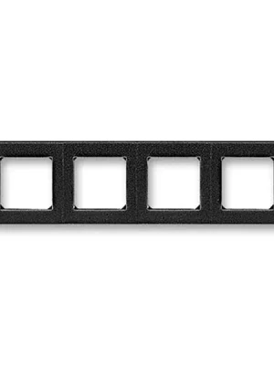 Výprodej ABB 3901H-A05040 63, LEVIT Rámeček čtyřnásobný; onyx/kouřová černá
