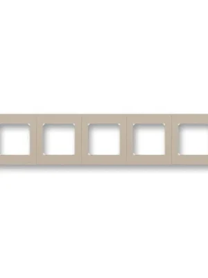 ABB 3901H-A05050 18, LEVIT Rámeček pětinásobný; macchiato/bílá Dokud Zásoby Vydrží