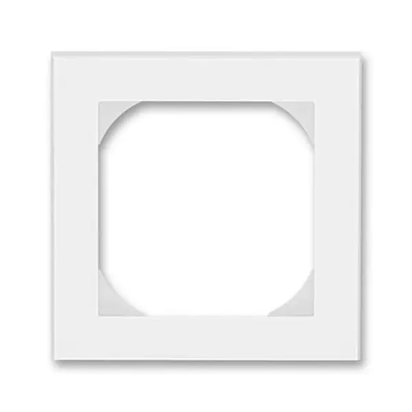 Ověřený ABB 3901H-A05510 01, LEVIT Rámeček jednonásobný s otvorem 55x55; bílá/ledová bílá