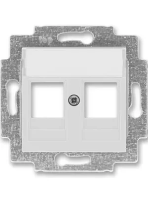 Vysoce Kvalitní ABB 5014H-A01018 16, LEVIT Kryt zásuvky komun, př, (2x); šedá