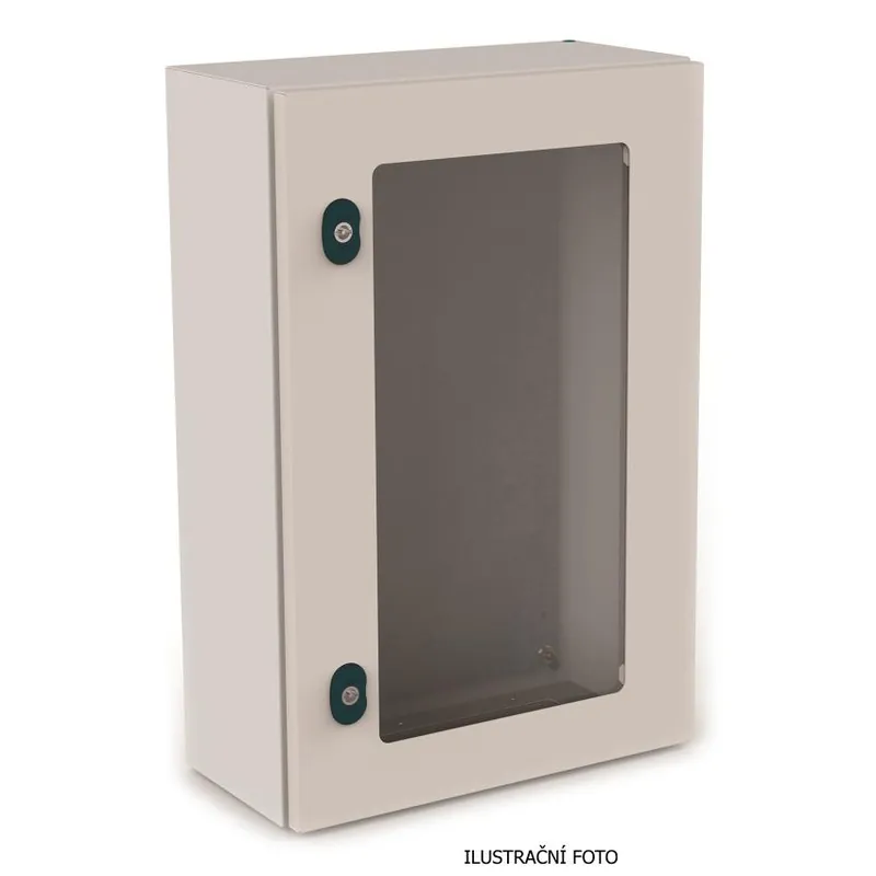 ETA EC SKŘÍŇ S PROSKLENÝMI DVEŘMI (Š600xV600xH300MM) IP66 EC060630.P Bezpečná Platba