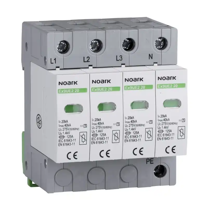 Noark 103357 Ex9UE2 20 4P 275 Svodič třída 2 (C),20 kA,275VAC,4pól Akční Cena
