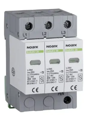 Cenový Hit NOARK 103353 Ex9UE2 20 3P 275 Svodič třída 2 (C),20 kA,275VAC,3pól